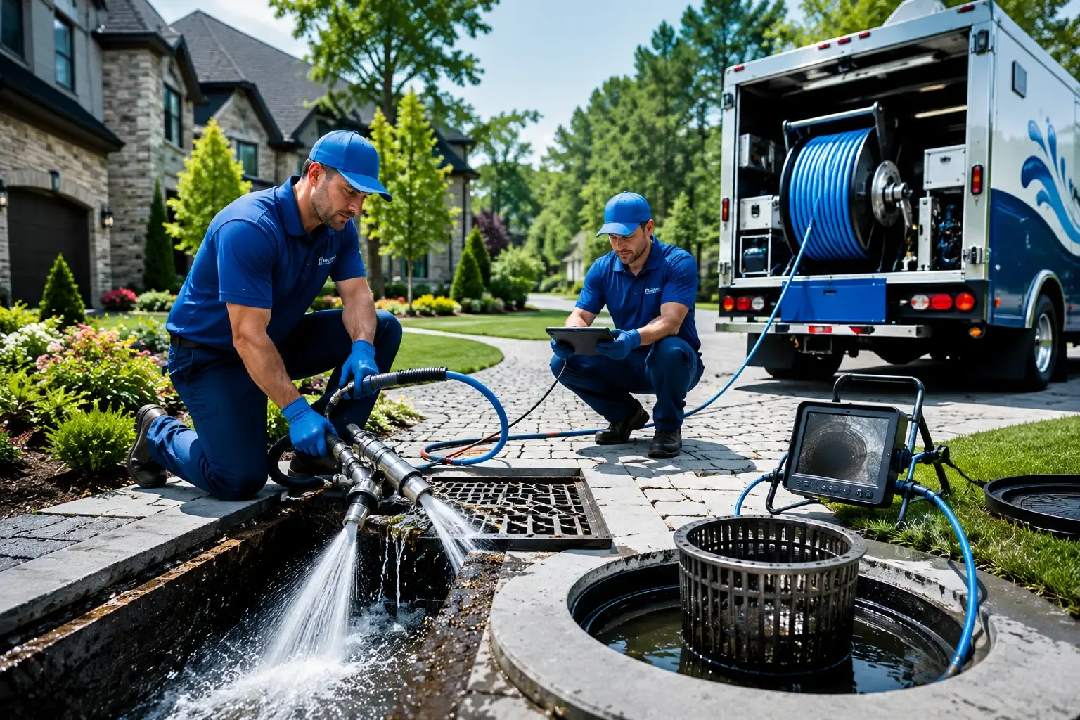 Local outdoor drain cleaning professionals in Hainesport, NJ